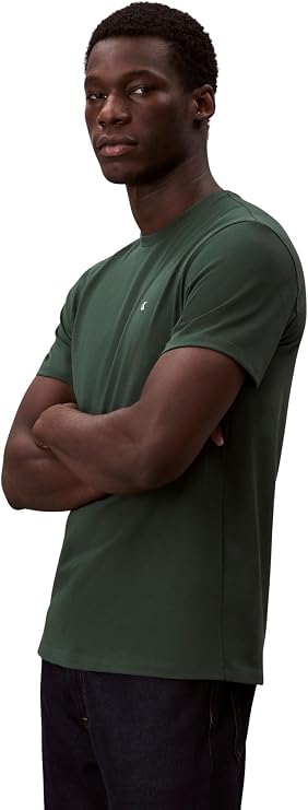 Calvin Klein Men’s Short Sleeve Round Neck Classic Monogram T-Shirt