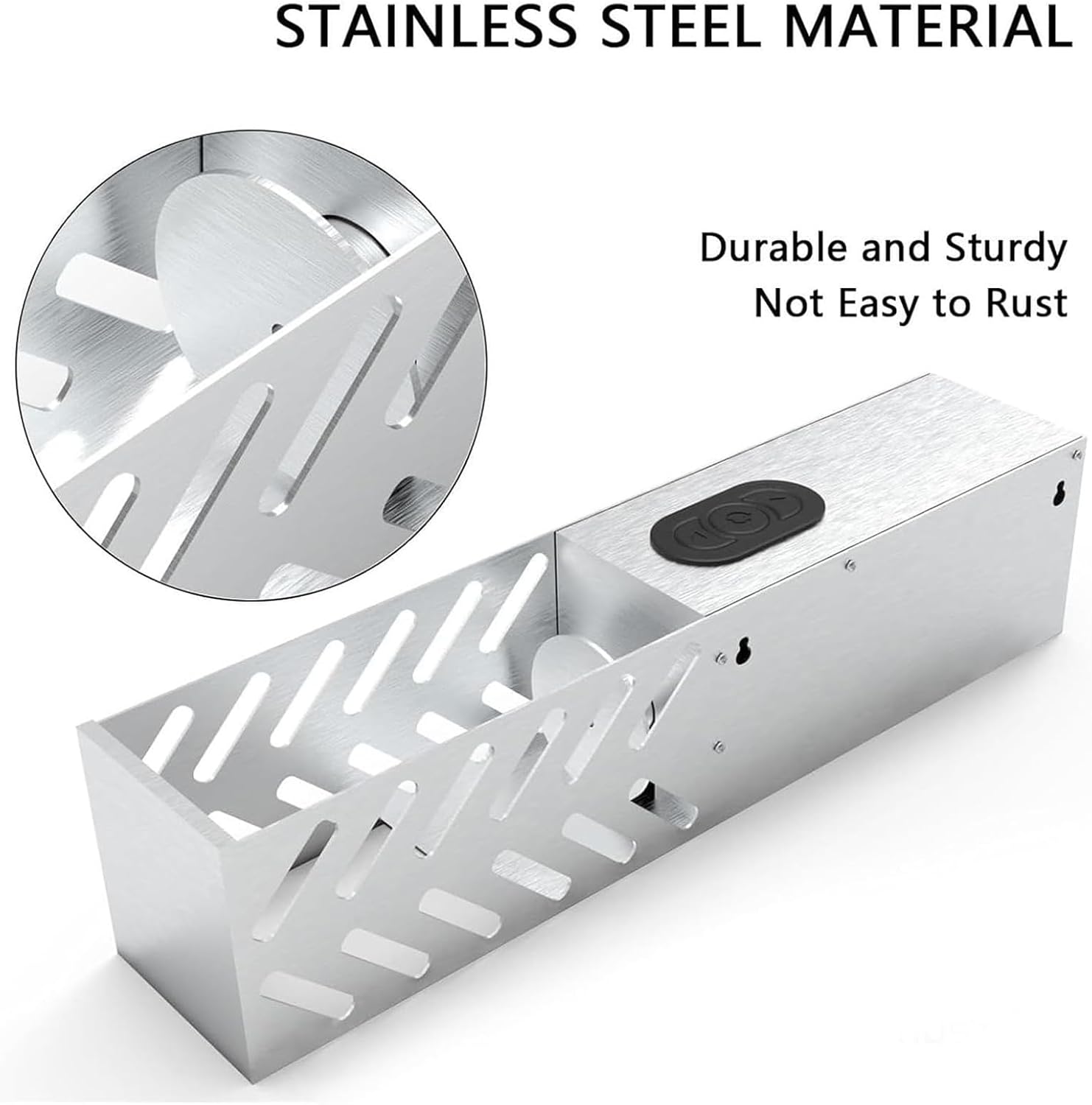 12/16oz Electric Metal Can Crusher, Can Crusher & Bottle Opener, One Click Cycle/Stainless Steel, for Aluminum Gas, Soda, Beer Cans, Plastic Water Bottles
