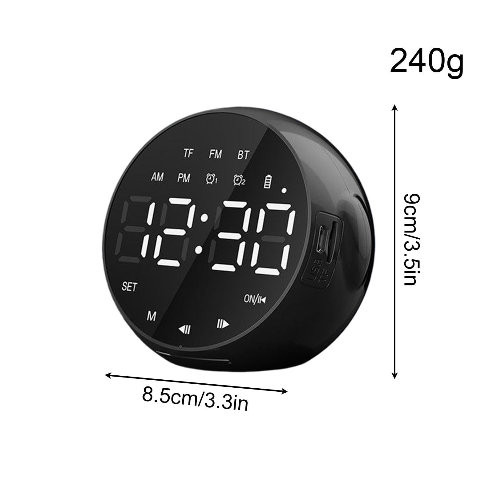Reloj despertador de la habitación con pantalla LED de sonido fuerte