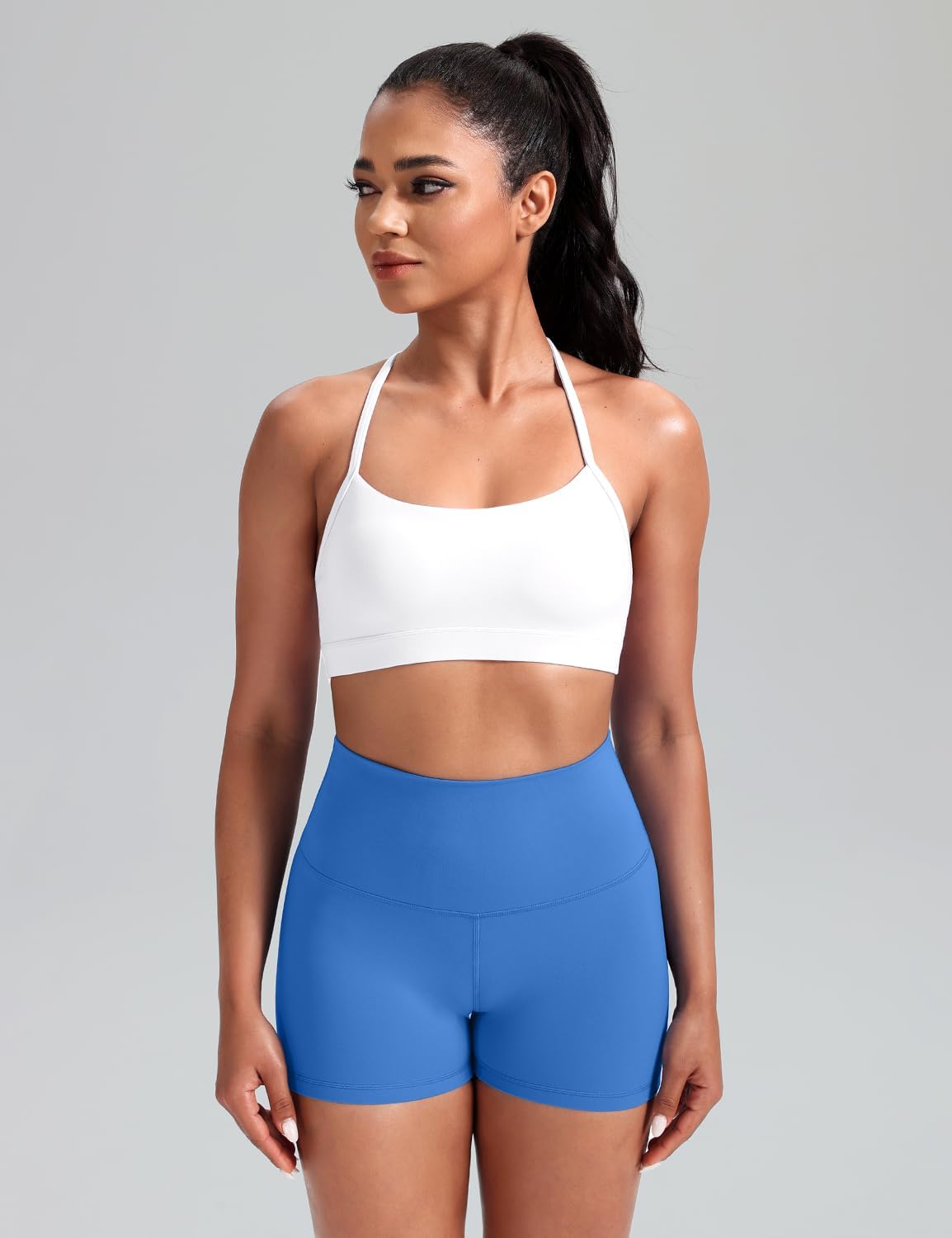 HeyNuts to Freest Womens Y Back Sports Bra, Spaghetti Strap Racerback Low Impact Workout Yoga Tops Padded A-C Cups *Updated - Image 2