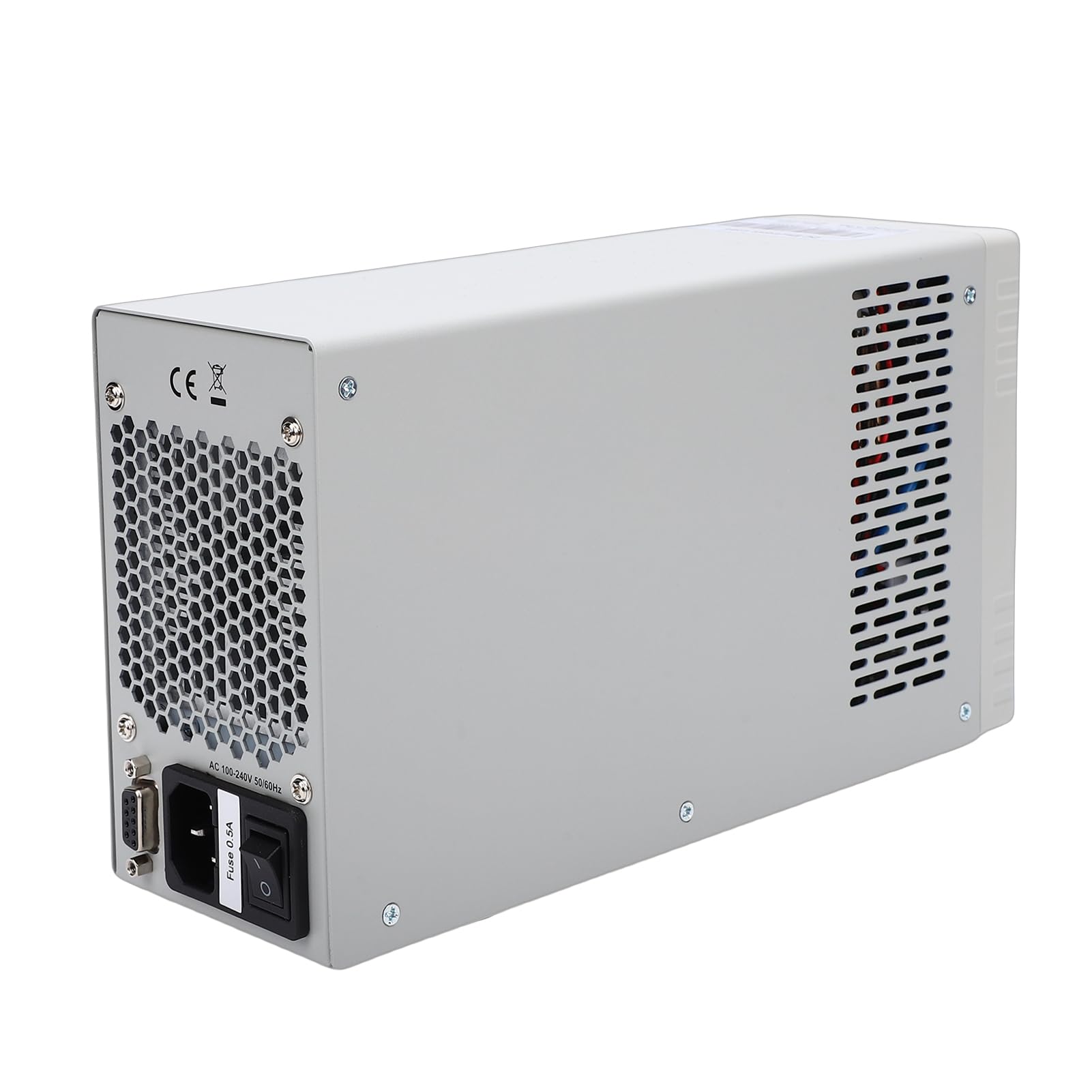 Eujgoov 150 W Programmierbare Elektronische DC-Last, Deckt CC CV CR CP-Modi ab, 0–150 V, 0–15 A, USB RS232, Zum Testen der Batteriestromversorgung mit 110 V AC-Ausgang, DC-USB-LED-Licht (EU-Stecker