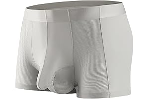 Incredibly Comfortable Boxer Brief-like Elastic Waistband Cotton Panty