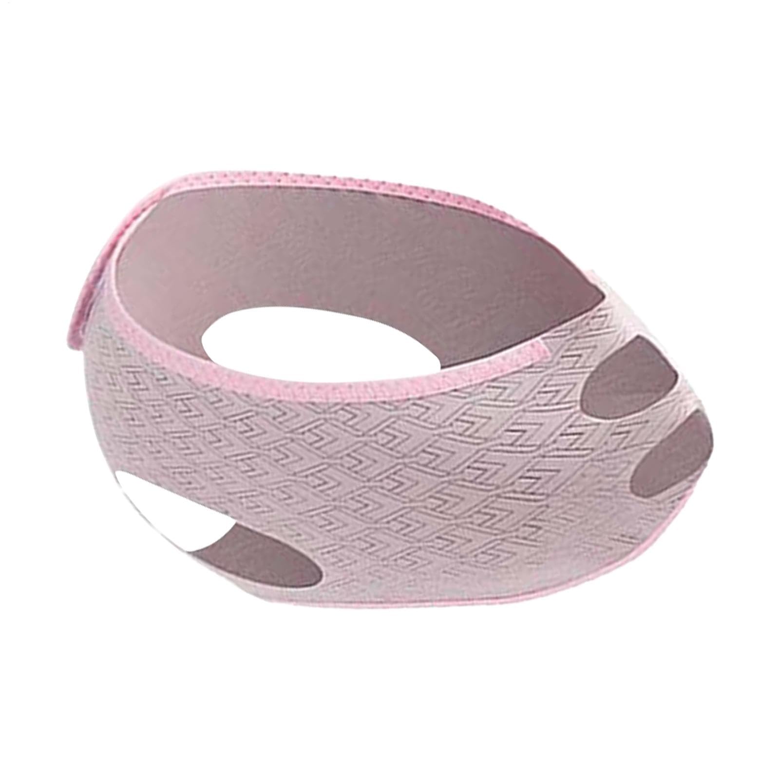 Adjustable V Face Lifting Strap, Breathable Double Chin Reducer, Reusable Face Shaping Band for Firming and Contouring, Comfortable Slimming Belt for Neck, Jawline, and Chin