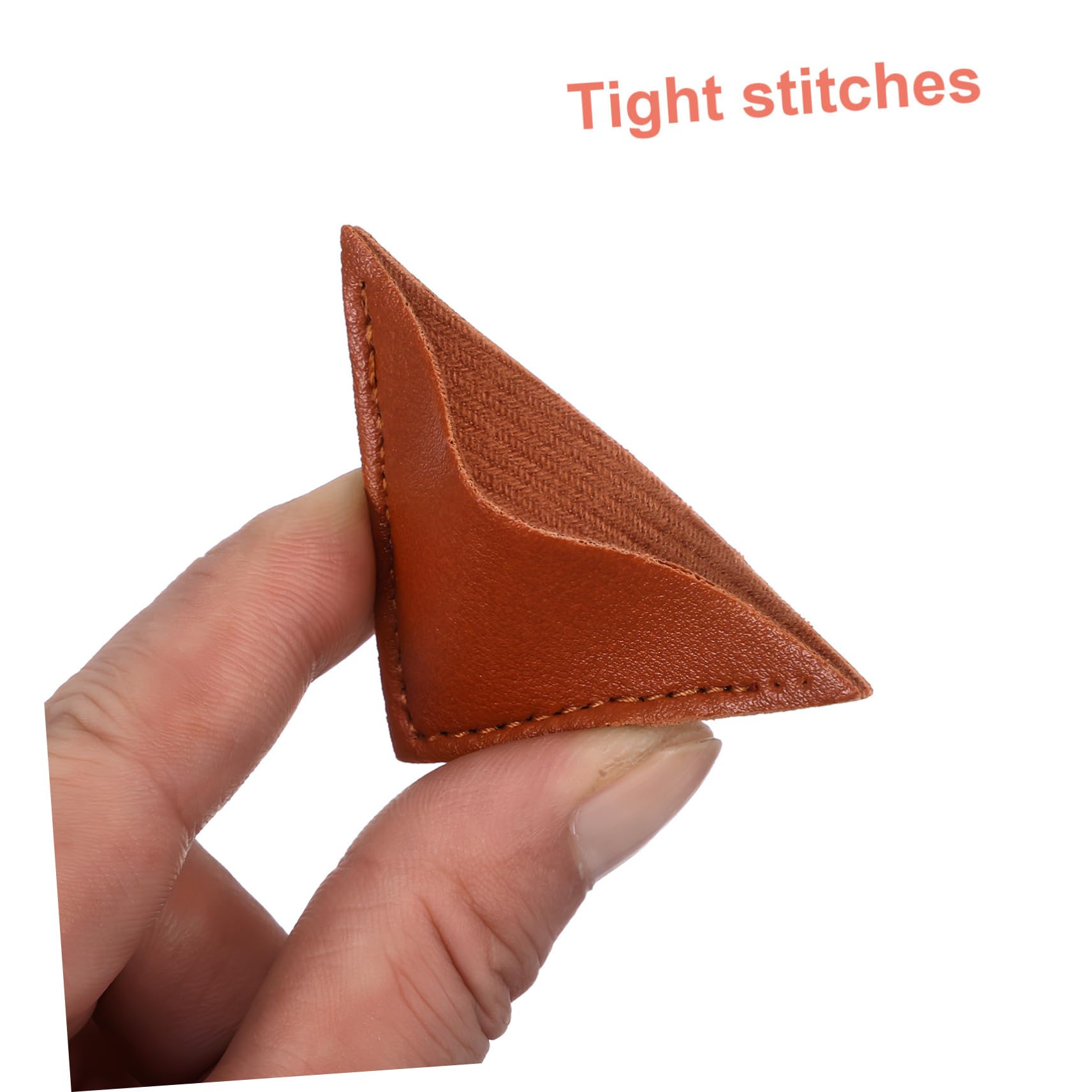 Uonlytech 5 Ensembles Marque Pages Cuir Forme Triangle Pages Original Pour Amateurs De Lecture 12 Pièces * 5