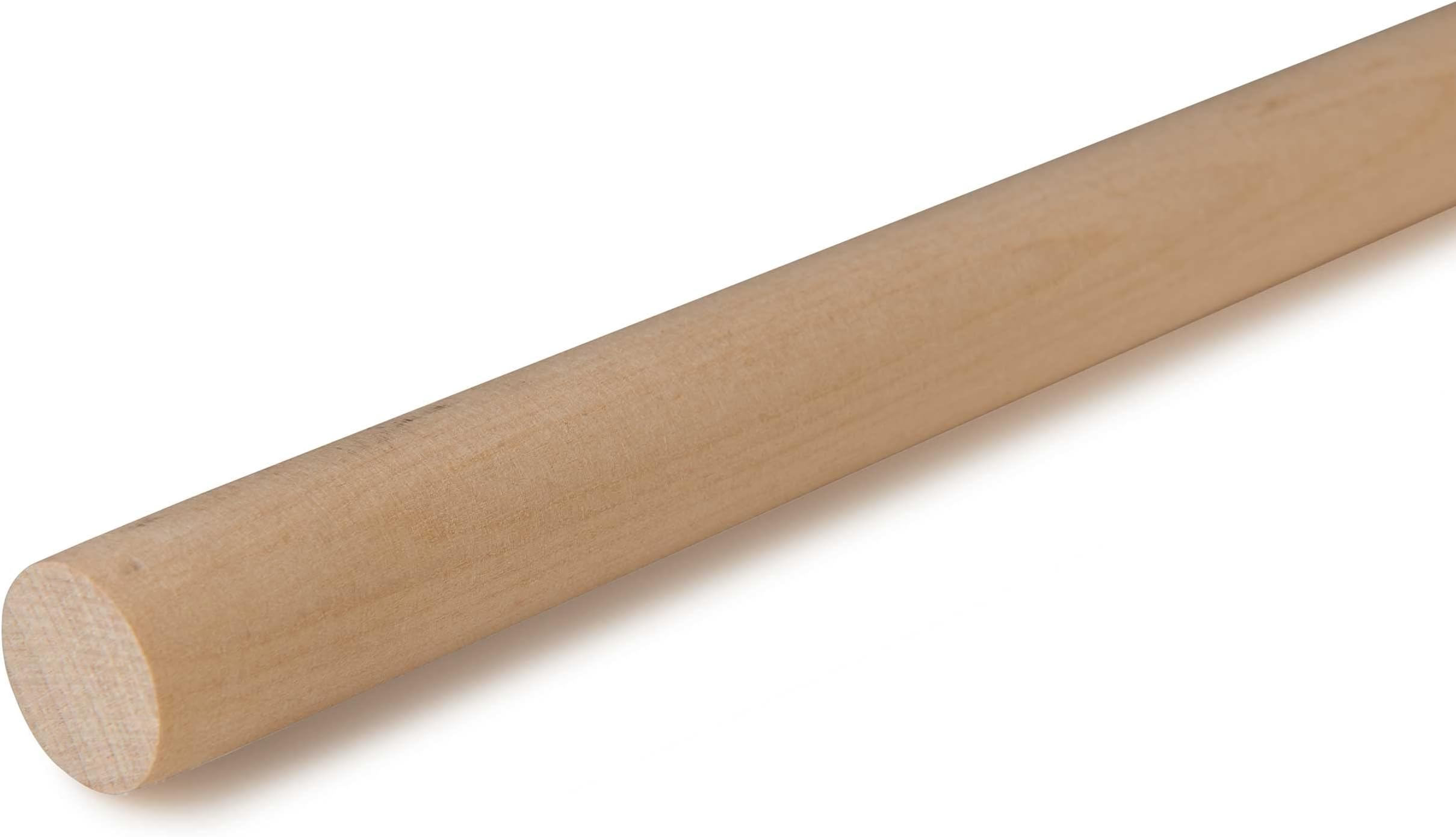 Cindoco Birch Dowel 3/4" Round, Single Piece