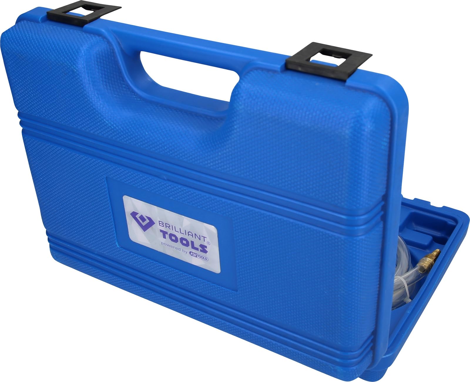 BRILLIANT TOOLS BT521050 Kühlsystem Befüll- und Entlüftungsgerät | 6-tlg. [Powered by KS TOOLS], Mit Stabilem Blauen Transportkoffer