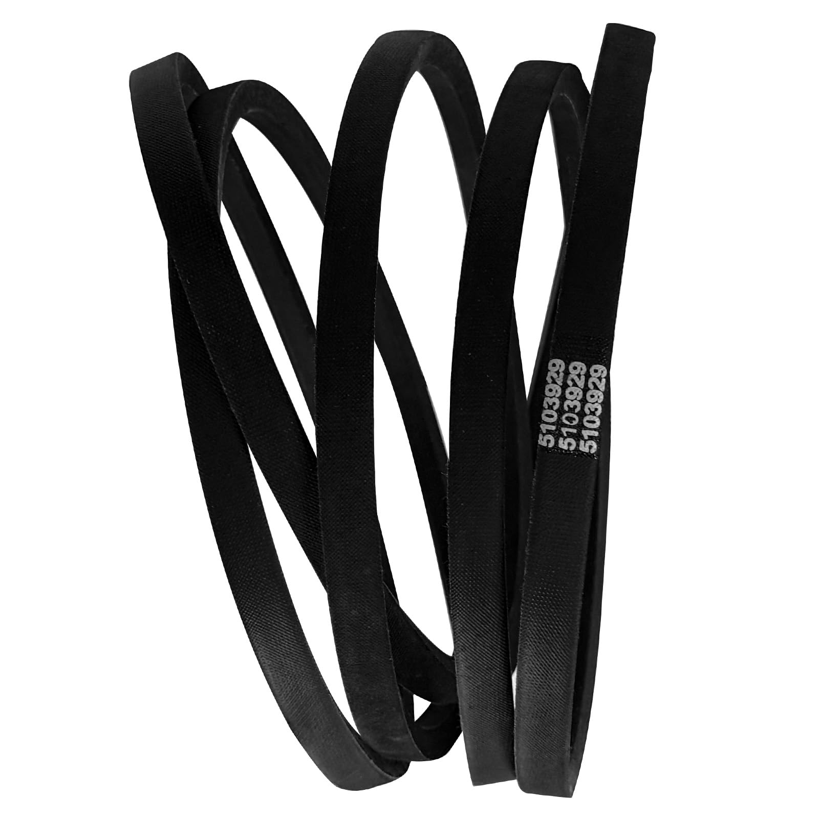 Lomens 5103929 Cinghia per trattore tosaerba adatta per tosaerba Ferris 5103753, IS600Z Series con ponte da 122 cm, Toro 99-3904, AYP 510201201 539106884 Cinghia di copertura 1,5 cm x 1160 cm cm