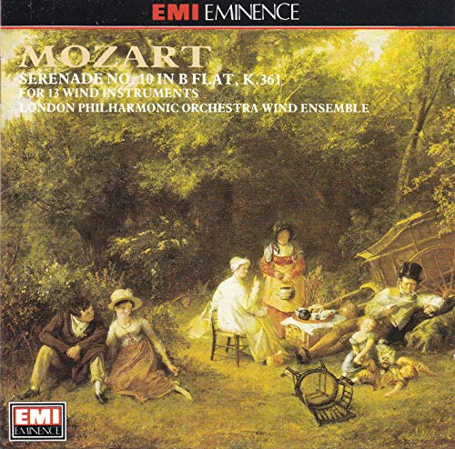 Mozart Serenade No 10 K361 partition d'étude de musique