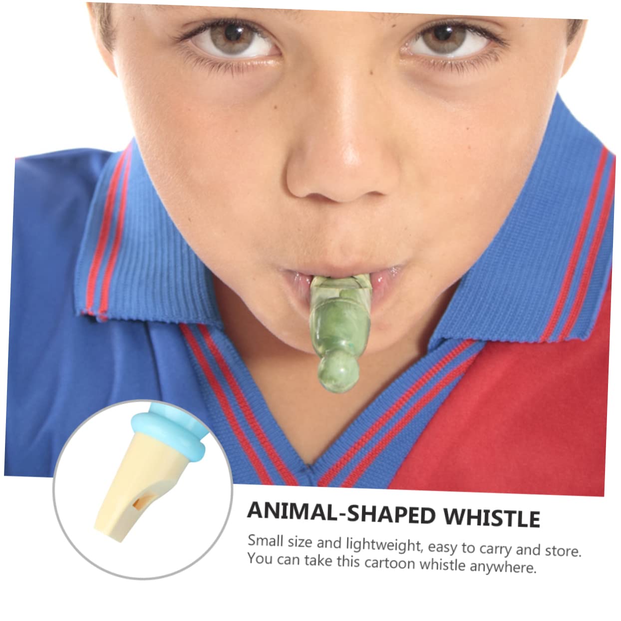 Silbato Divertido Para Niños Con Forma De Animal - Juguete Educativo Musical Y Para Entrenamiento Pulmonar