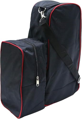 Miniatura 5 de UNISTRENGH Botas de equitación profesionales bolsa de transporte impermeable duradera bolsa ecuestre con compartimento para casco