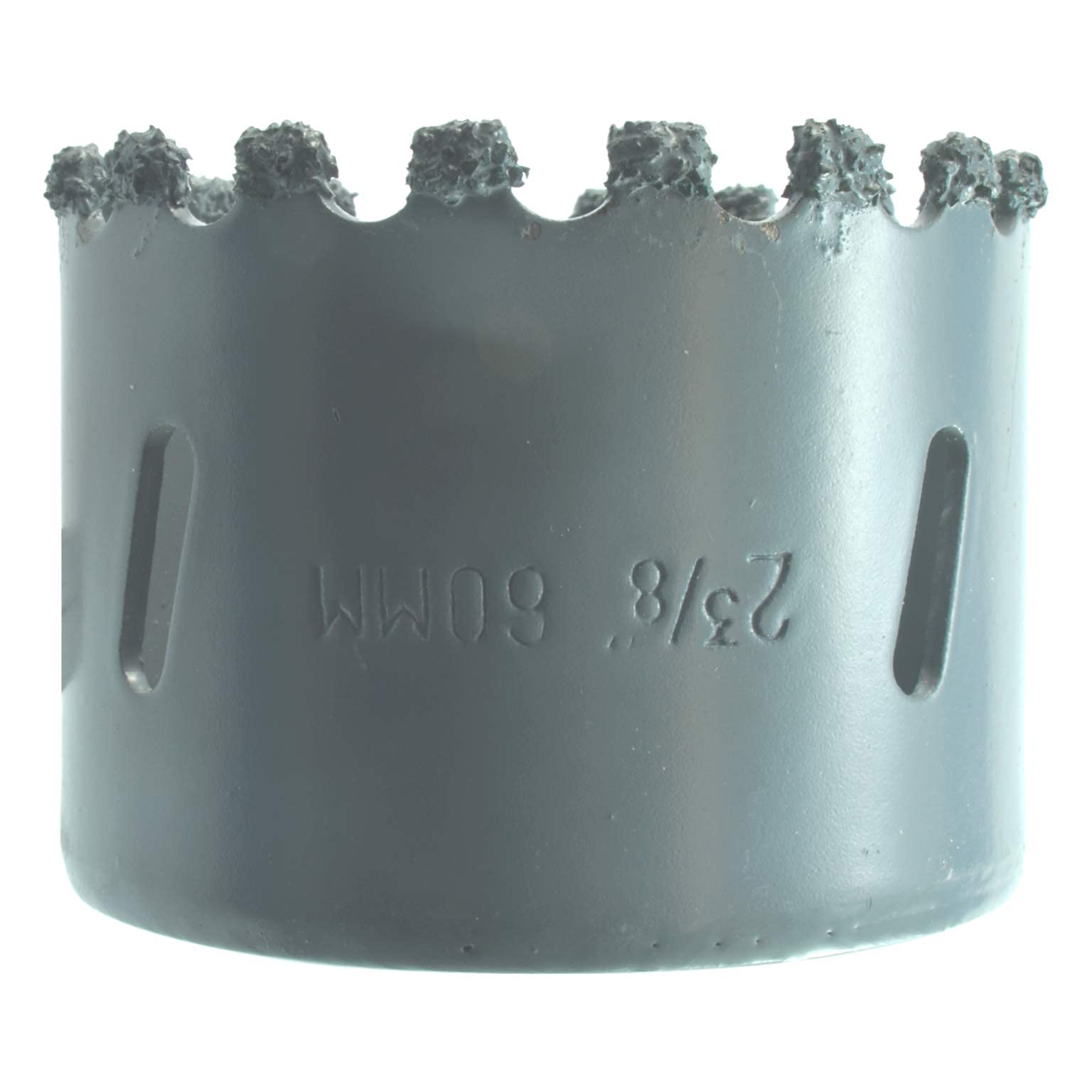 60mm Carbide Hole Saw Bit 2 3/8 in Masonry Hole Saw For Brick 60mm Hole Saw for Fiberglass Plaster Ceramic Wall Tile Cement BackerBoard and Plasteboard for Recessed Lights and Piping - Image 2