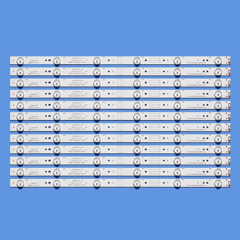 Tiras de iluminación trasera LED de 490mm para reparación de paneles de televisión 4