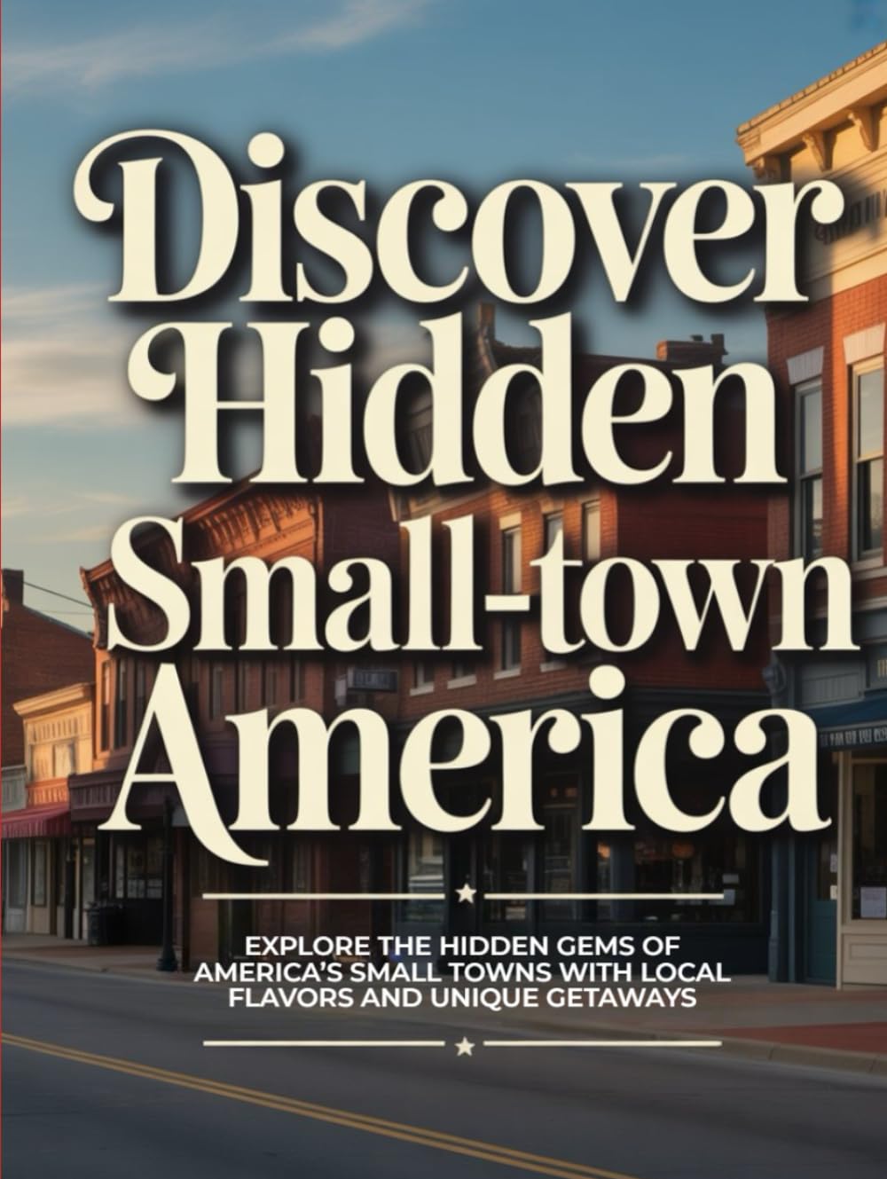 DISCOVER HIDDEN SMALL-TOWN AMERICA: EXPLORE THE HIDDEN GEMS OF AMERICA’S SMALL TOWNS WITH LOCAL FLAVORS AND UNIQUE GETAWAYS