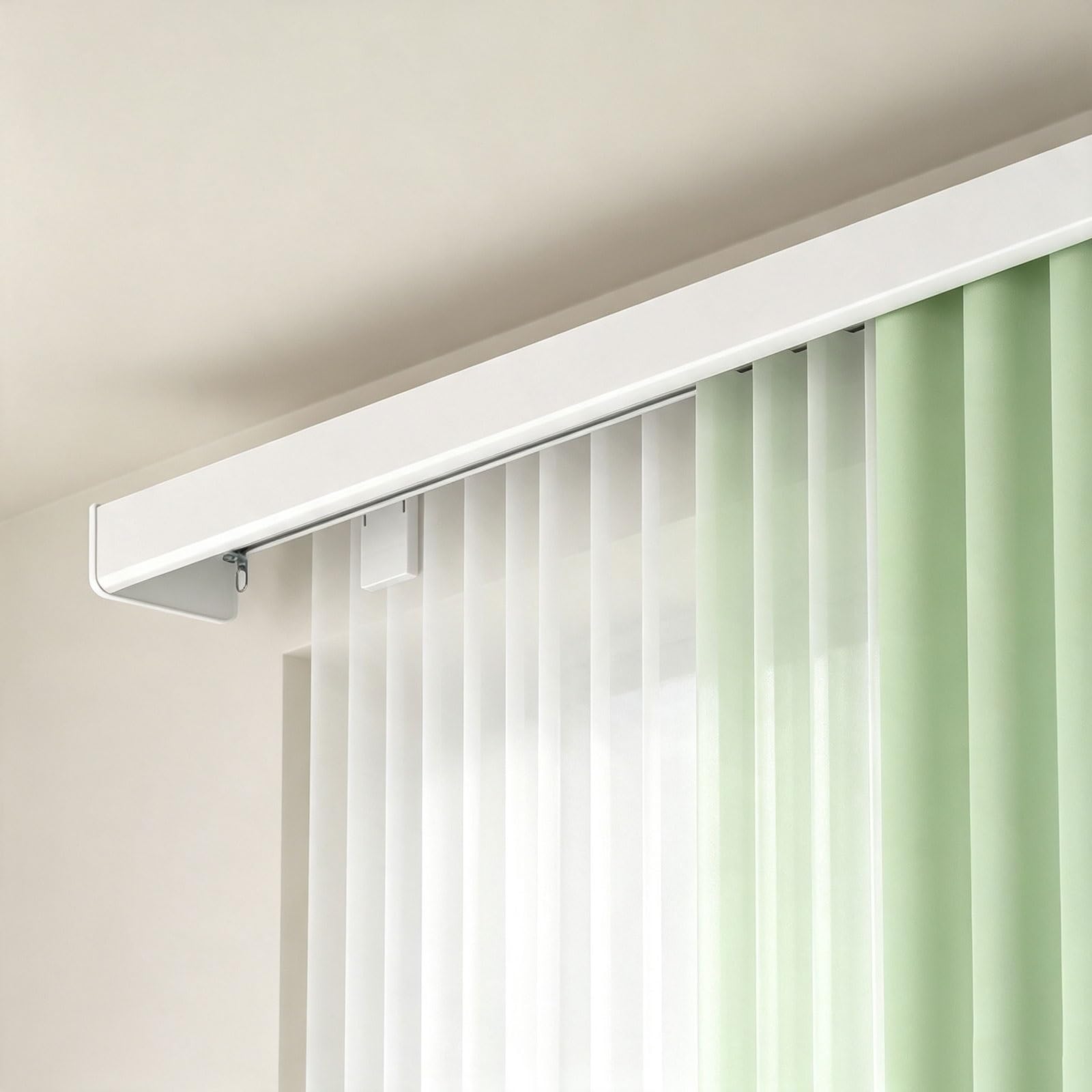 Rail double for rideaux Caisson à rideaux Aluminium plafond/mur