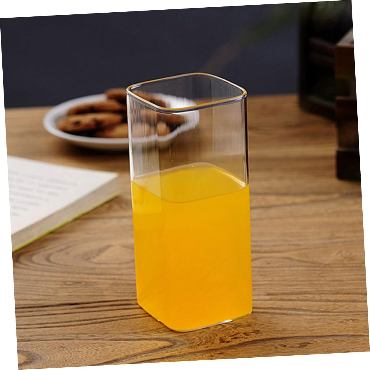 Alipis 6 pezzi Bicchieri Colazione Vetro Borosilicato Tazze Trasparenti Creative per Bevande Calde e Fredde Adatte Cocktail