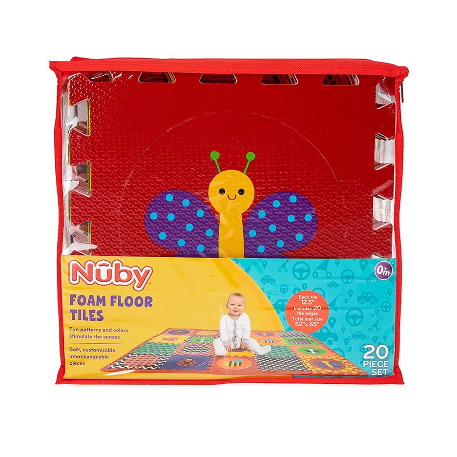 Miniatura 7 de Nuby Azulejos de espuma, 20 piezas
