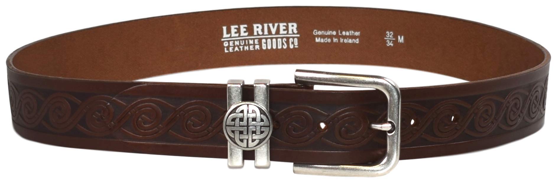 Lee River Goods Co - Men's Brown Tonn Celtic Leather Belt