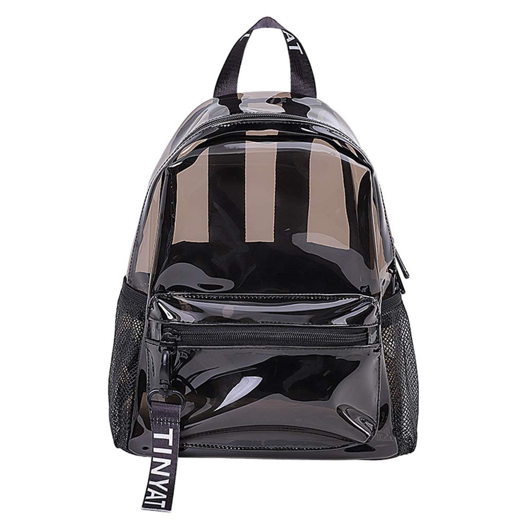 MICFENY New PVC Backpack School Travel Daypack for Teenager Girls