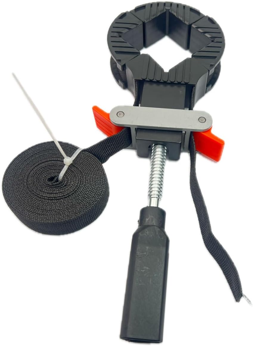 Band Clamp, Strap Clamp 4-meter long Strap Woodworking Frame Clamp Strap Holder for Picture Strap Clamp