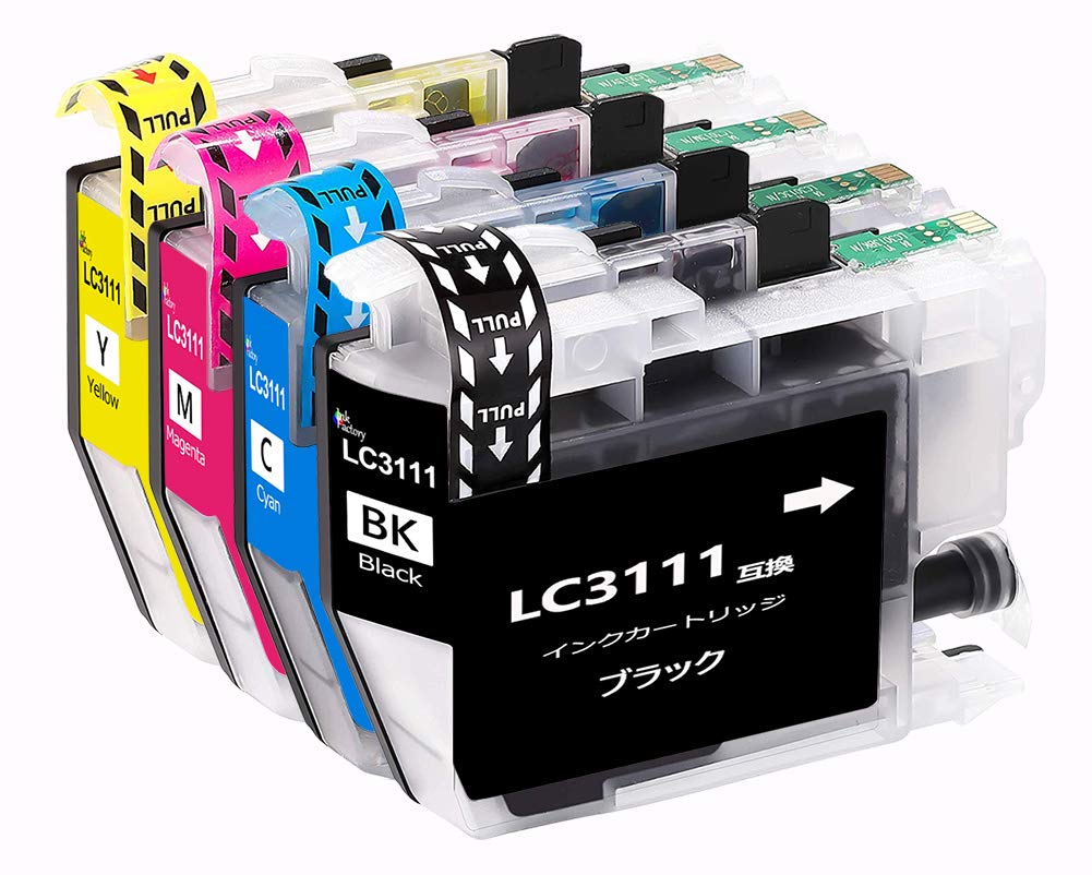 Amazon.co.jp: Brother用LC3111互換インクカートリッジ LC3111