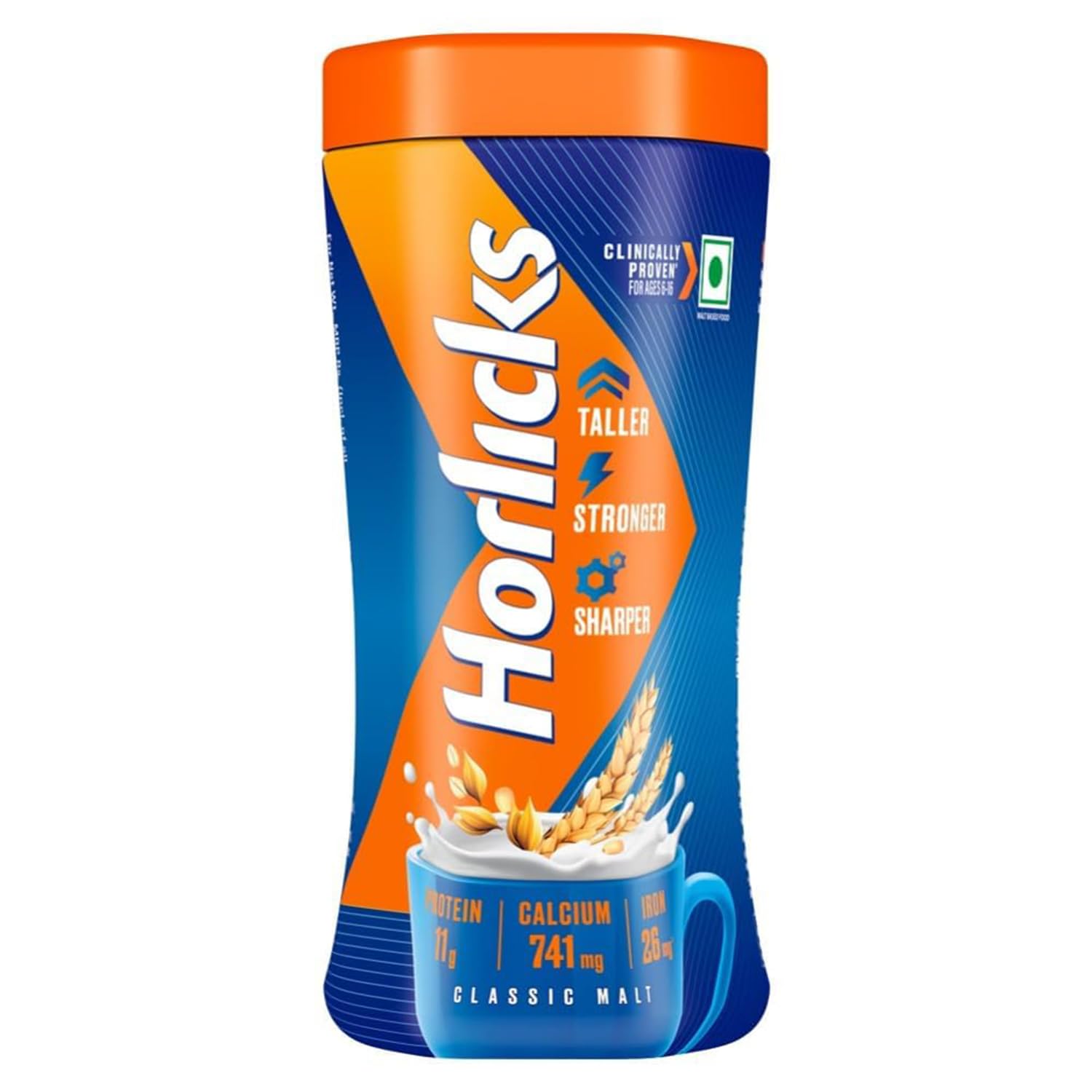Horlicks Health and Nutrition drink - 500 g Pet Jar (Classic Malt)