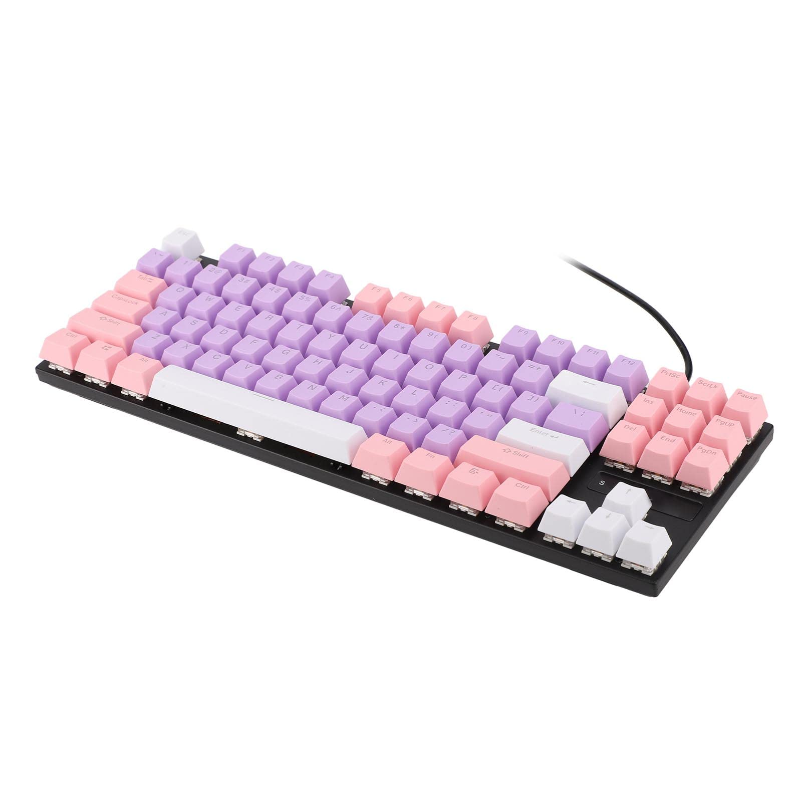 Cocoarm Klawiatura Mechaniczna 87 Klawiszy, Przełączniki Blue Switch,