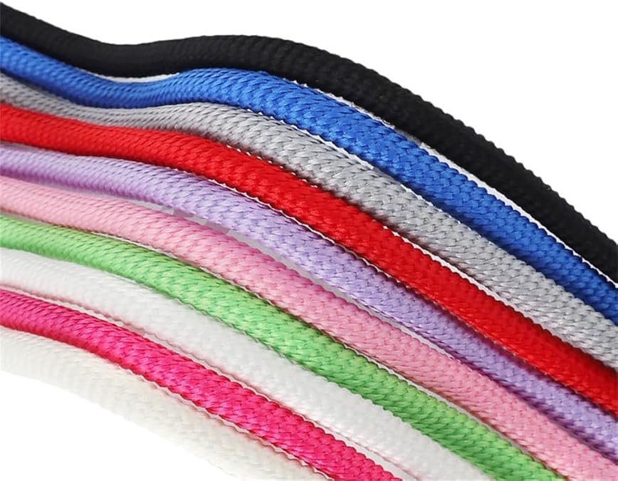 Codulu Ronde schoenveters sport trainer schoenveters 8 mm breed vervangende schoenringen voor sneaker atletische skate casual schoenen-140 cm, roze, 140