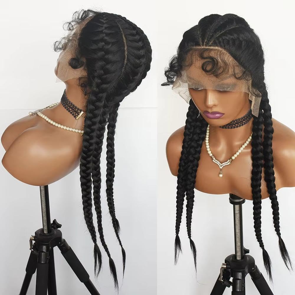 Haarpflege Zöpfe Lace Front Perücke Mit Babyhaar Ohne Kleber