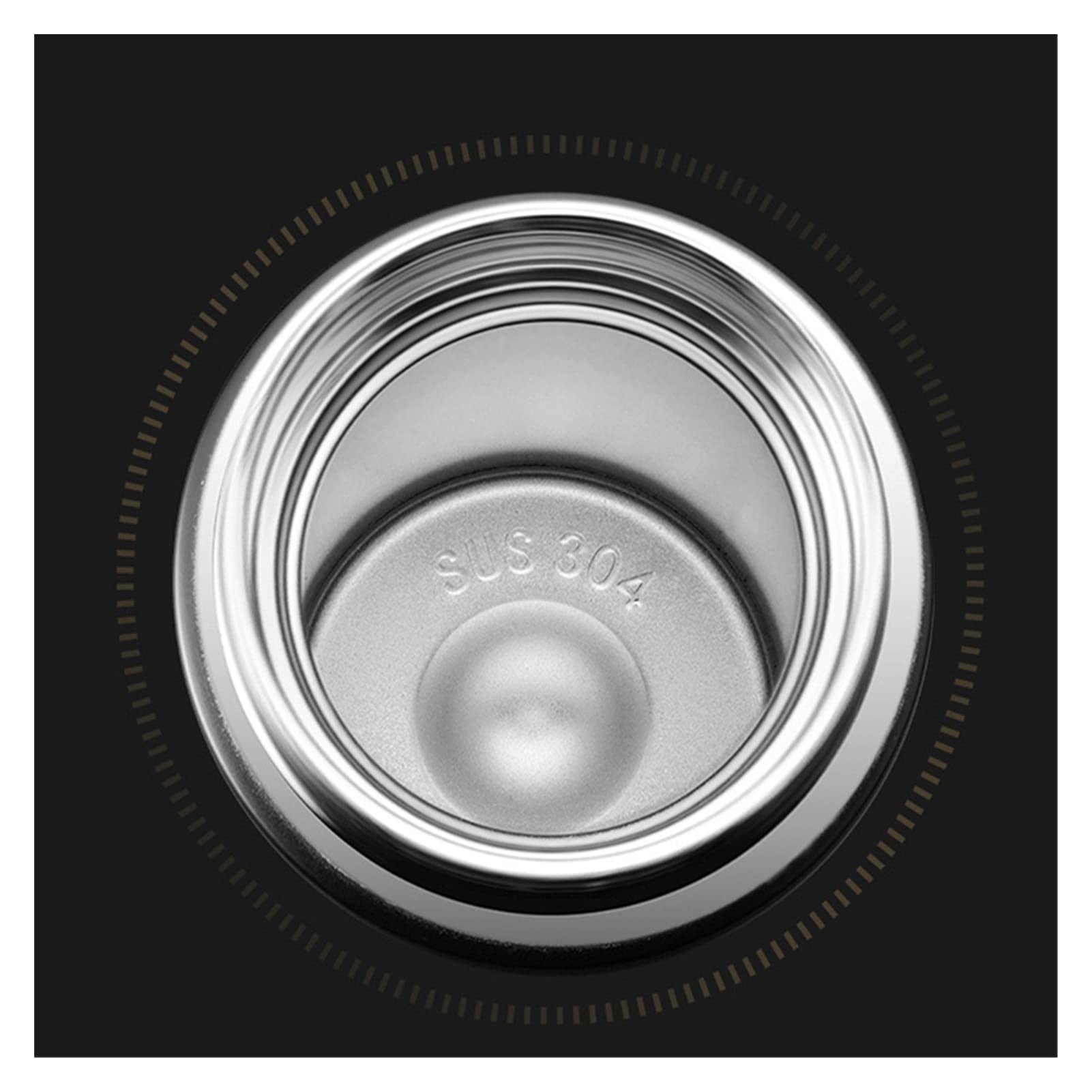 Taza térmica de Acero Inoxidable de 500 ml con Pantalla Inteligente de Temperatura, Botella térmica al vacío para el hogar, la Oficina, Viajes, té, Agua y café.