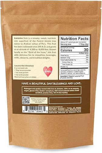Miniatura 3 de Lucuma Fruit - 16 oz Polvo