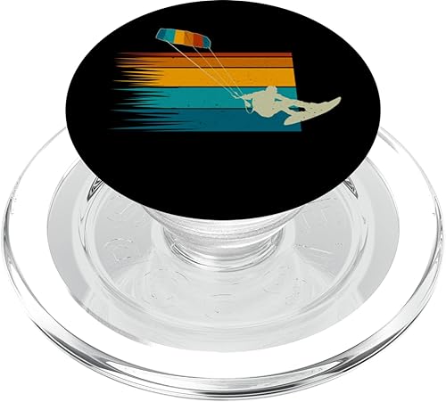 Miniatura 7 de Kitesurfer Kiteboard Kitesurfing Vintage-Surf Kitesurf PopSockets Standard PopGrip