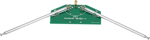 Miniatura 9 de Antena VDipole Radio Frecuencia 78M1 GHz Radio Reemplazo Antena Universal Interior Aceptor