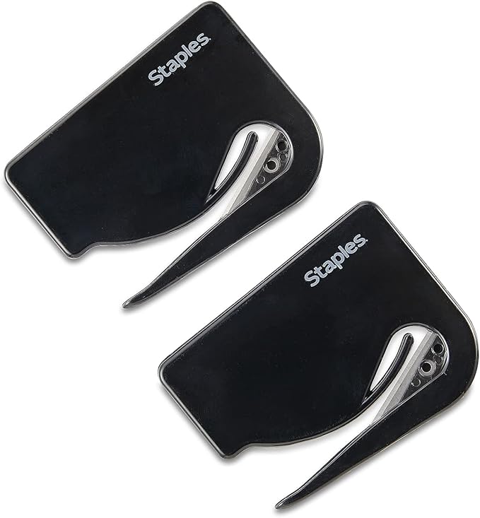 Staples Letter Opener, 2/Pack Office Products