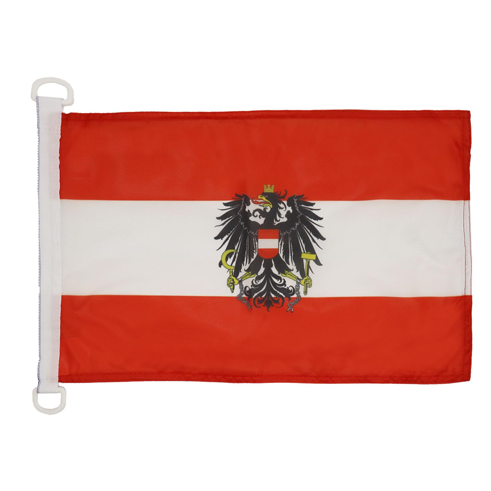 AZ FLAG Bandera Nautica de España Sin Armas 45x30 cm - Pabellón de Conveniencia Española Sin Escudo 30 x 45 Cm, Bandera de Barco con anillas — view 143