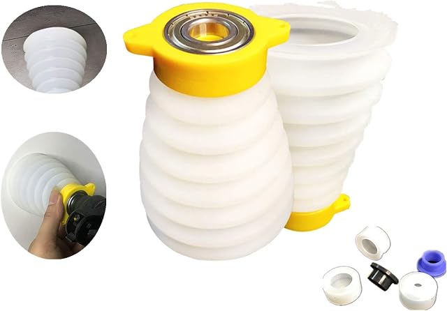 Drill dust Collector Cover Rubber Scalable Drill Dust Cover Collector for Ceiling Electric Hammer Hand Impact Drill Hole Saw Dust Bowl,Dustproof Tool of Dril Power Tool Drill Dust Extractor Catcher