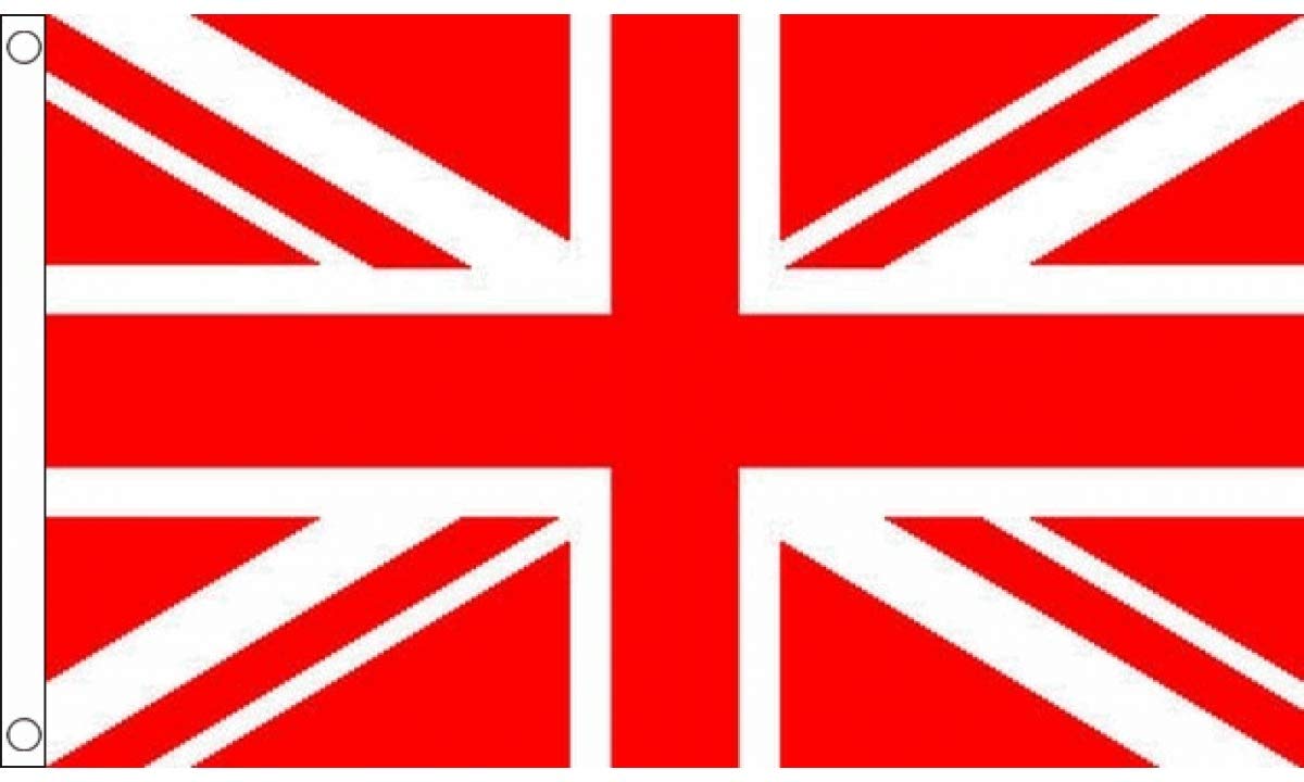 Flagsuperstore Red Flagsuperstore© Union Jack Flag - Large 5 X 3 Ft - 100% Polyester With Eyelets