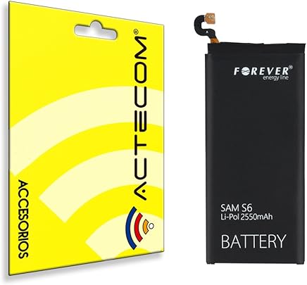 ACTECOM BATERIA PARA SAMSUNG GALAXY S6 Li-Pol 2400mAh FOREVER? CALIDAD EUROPEA