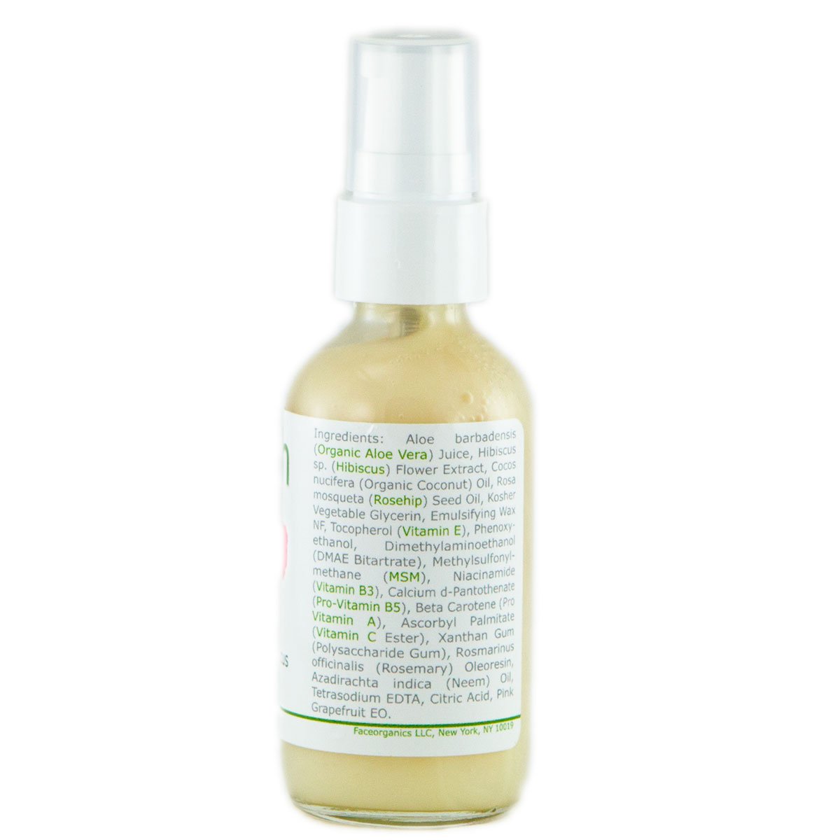 Rosehip Facial Serum - Calms Redness, Sensitive and Dry Skin, 2 oz