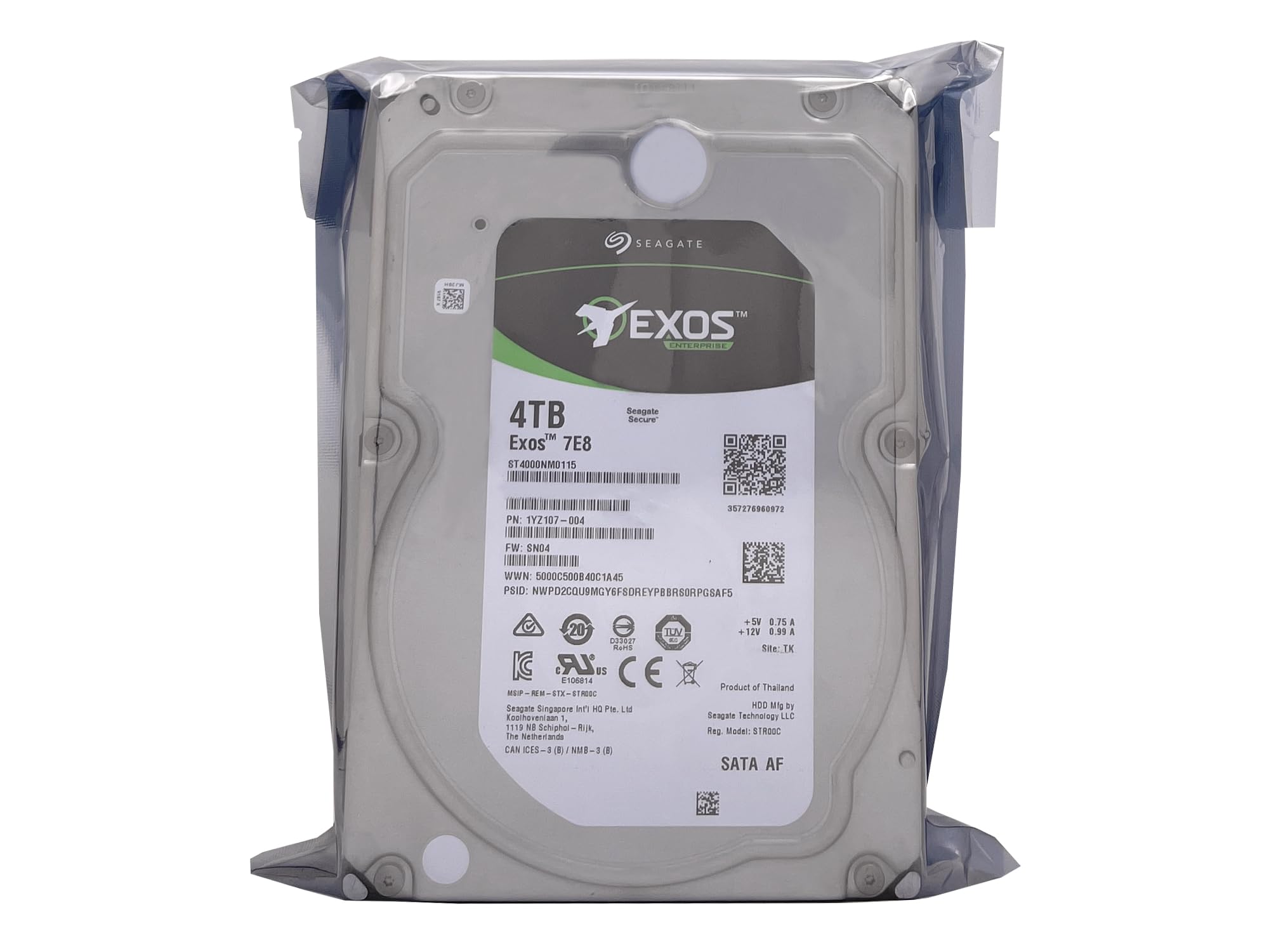 Amazon.com: Seagate ST4000NM0115 4TB 7.2K 3.5 SATA 6G HDD (Renewed