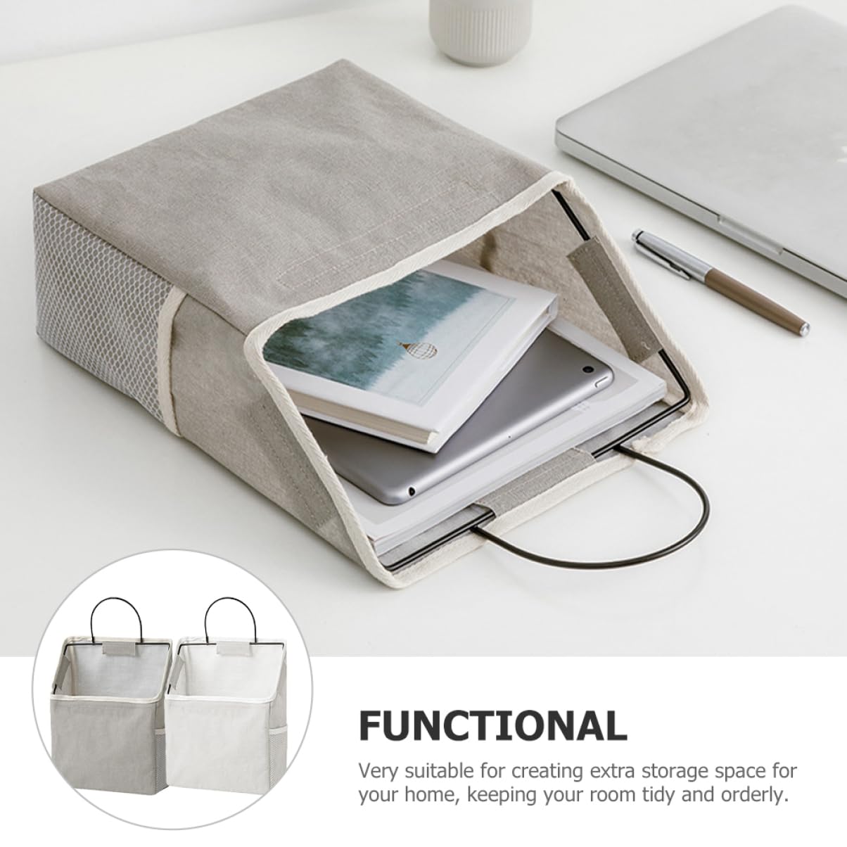 Borsa Portaoggetti Da Appendere Organizer Sopra La Porta Con Tasche Contenitori Dormitorio Bagno Soggiorno Cucina Traspirante Pieghevole