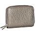 Buxton Womens RFID Accordion Double Zippered Wizard Credit Card ID Holder Travel Wallet (Bronze)