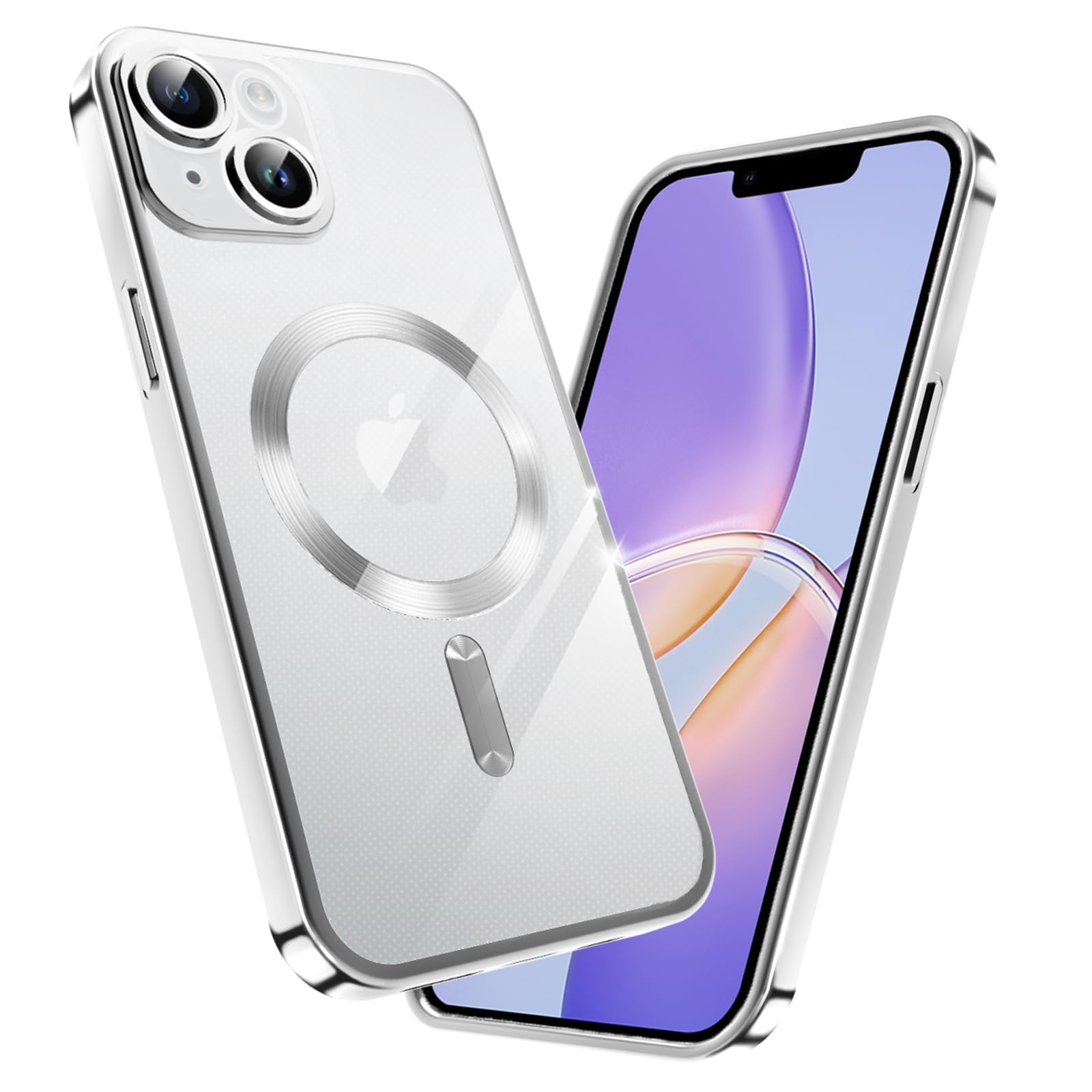 Amazon.co.jp: fagazzfu iPhone 14 Plus ケース クリア MagSafe対応 い