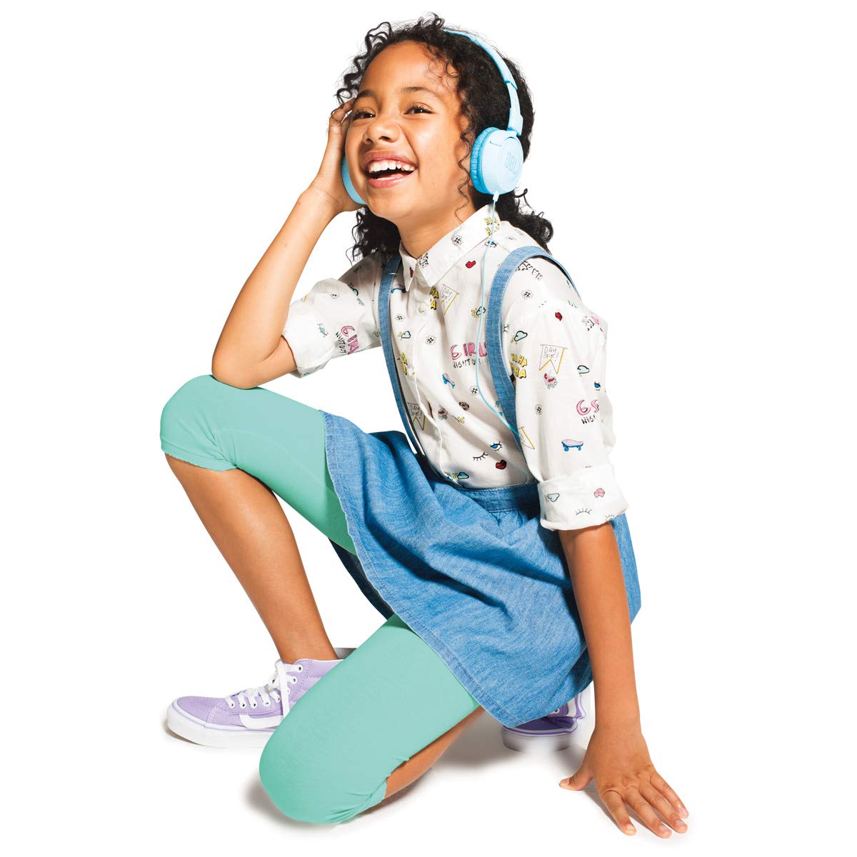 JBL JR300 - Auriculares Infantiles con Cable y limitación de Volumen, Especialmente diseñados para niños