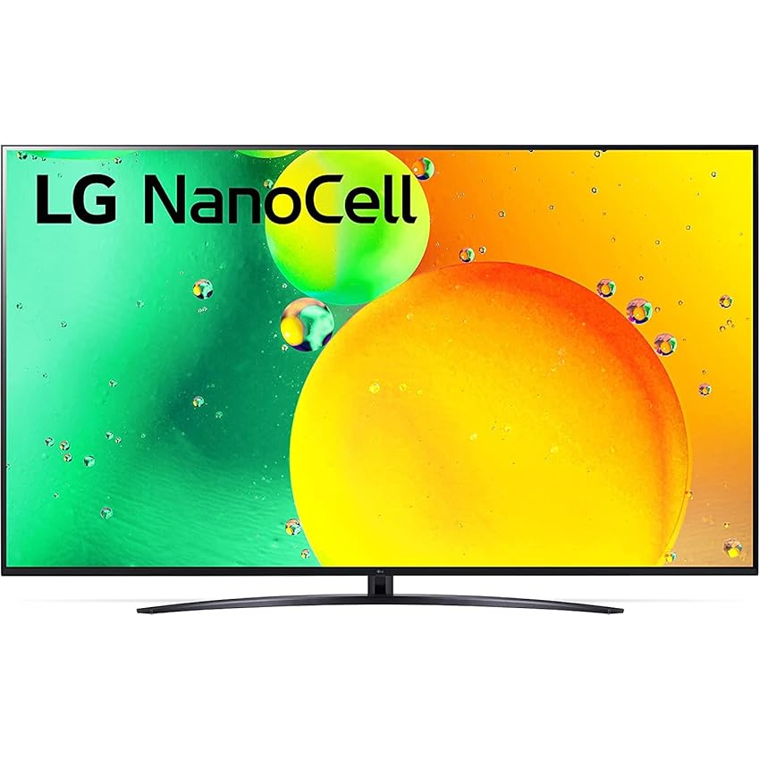 Immagine del prodotto LG NanoCell 65NANO766QA Smart TV 4K 65'' Serie NANO76 2022, Processore α5 Gen 5, Filmmaker Mode, Game Optimizer, Wi-Fi, AI ThinQ, Google Assistant e Alexa Integrati, Telecomando Puntatore