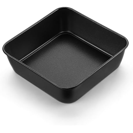 E-far 6 Inch Square Cake Pan: The Perfect Tool for Square-Shaped Treats