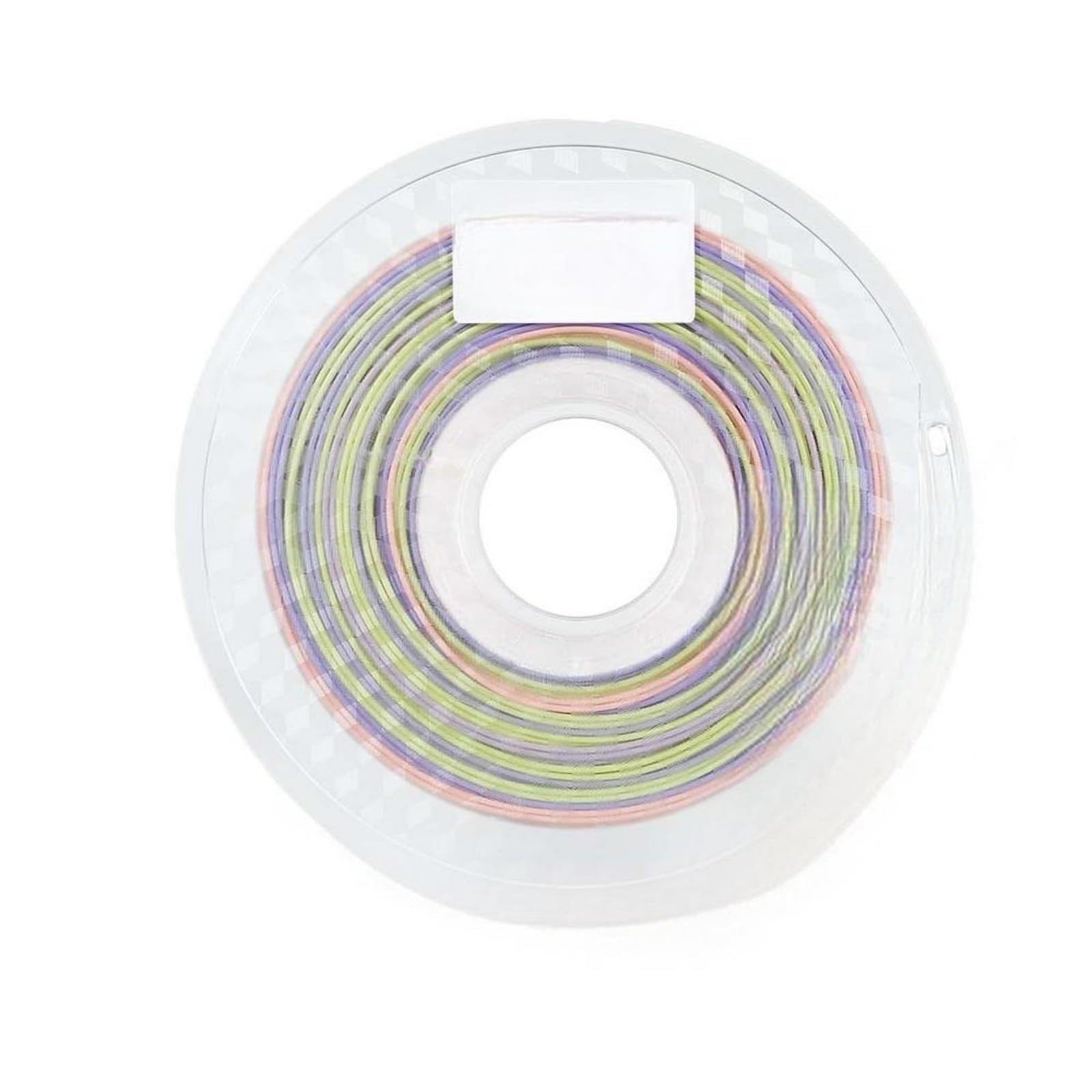 1kg Matte Rainbow Gradient PLA 3D Printing Filament 1.75mm(Yellow+Purple+Pink)