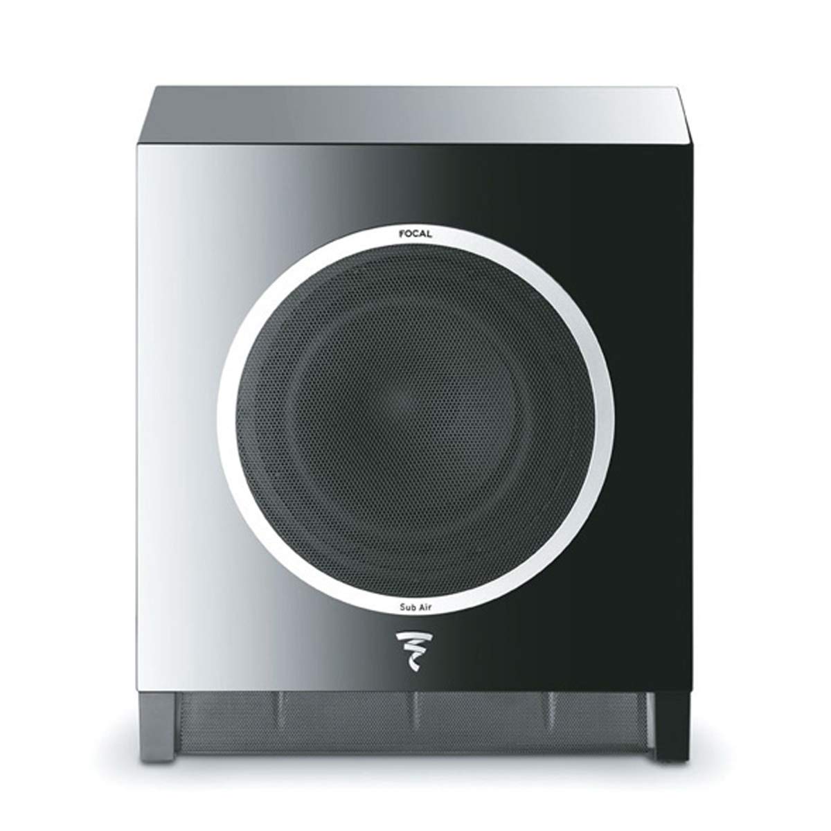 Focal Sub Air Subwoofer (High-Gloss-Optik, Funkverbindung, an der Wand montierbar) schwarz