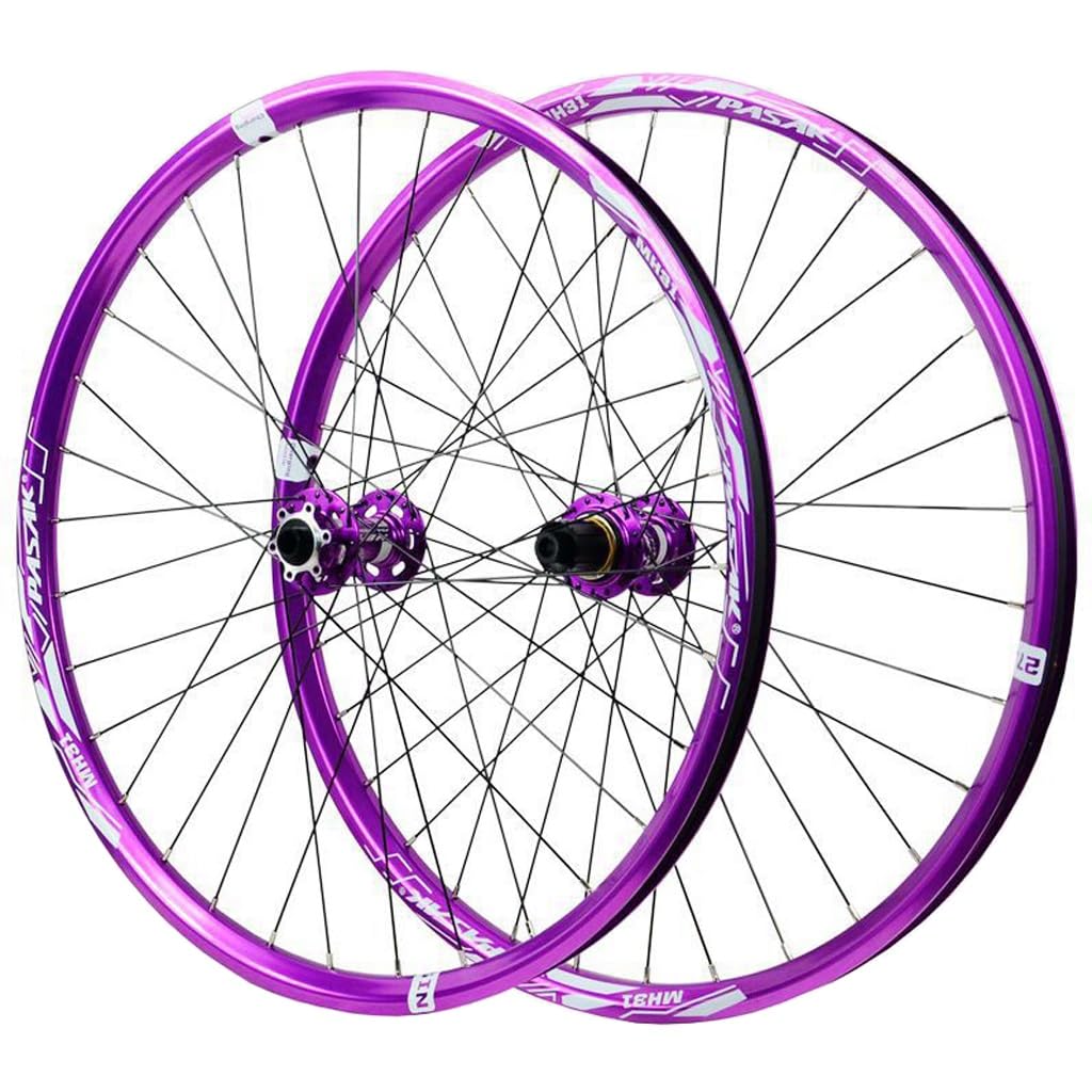 LPYDWZ Bike Wheelset 26 27.5 29 Inch Aluminum Alloy Sealed Bearing Hybrid/MTB Bike Wheels Rim 32 Hole for 7-12 Speed Cassette 2150G