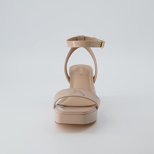 Miniatura 4 de CUSHIONAIRE Sandalia de vestir con plataforma Cherry para mujer + espuma viscoelástica y anchos disponibles