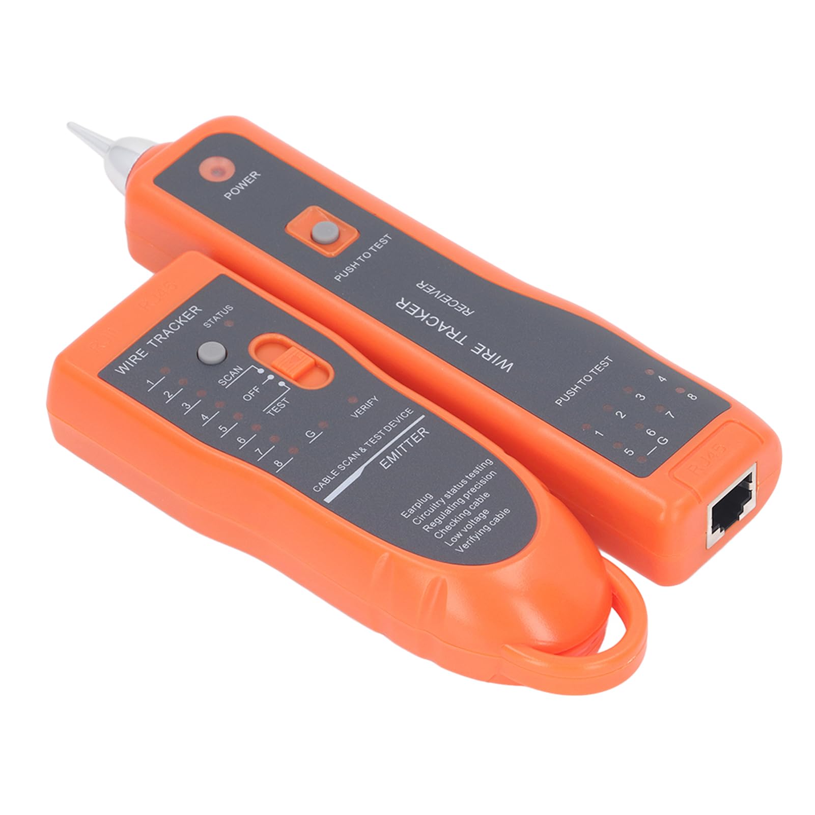 Lokalizator kablowy Detektor sieciowy Tester kabla Tester Multi -Communication do śledzenia linii telefonicznych Kable LAN Systemy elektryczne